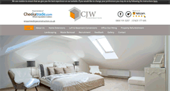 Desktop Screenshot of cjwconstruction.co.uk