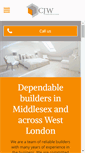 Mobile Screenshot of cjwconstruction.co.uk